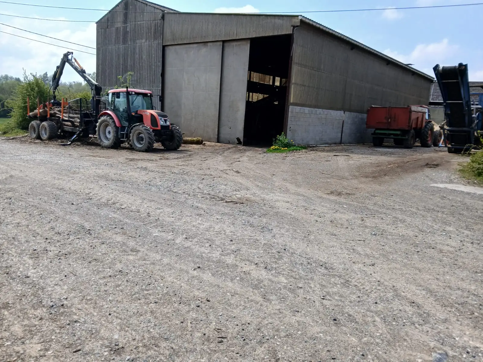 Hangar Berthebois — abords du site
