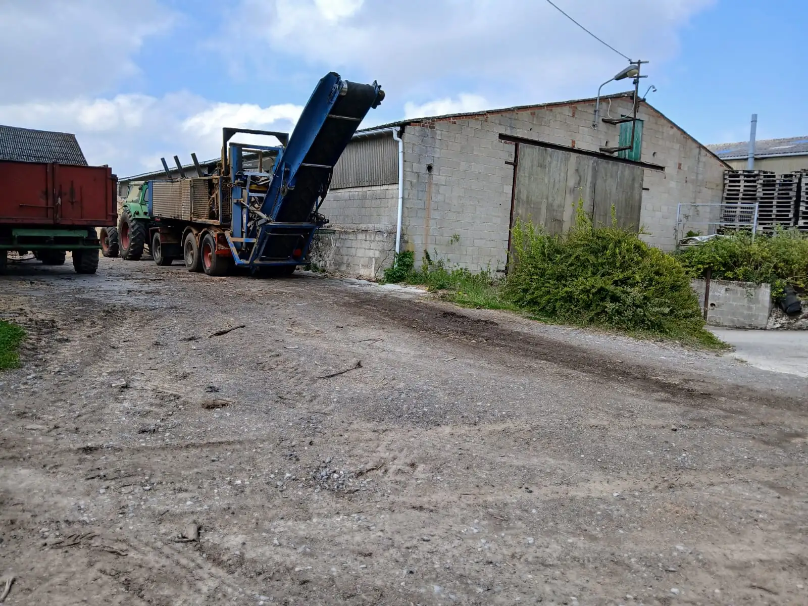 Camion de livraison