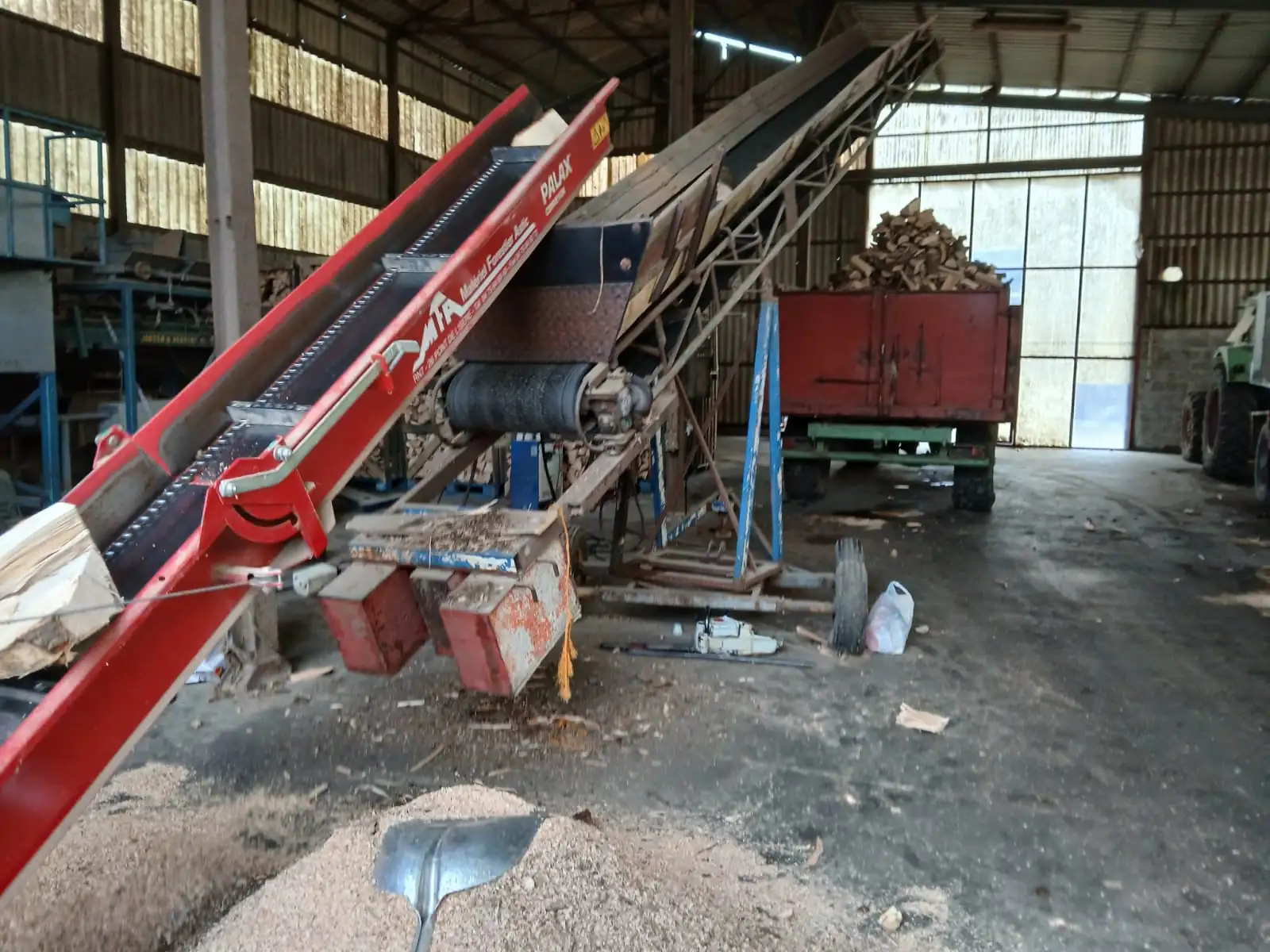 Machine de coupe et calibrage