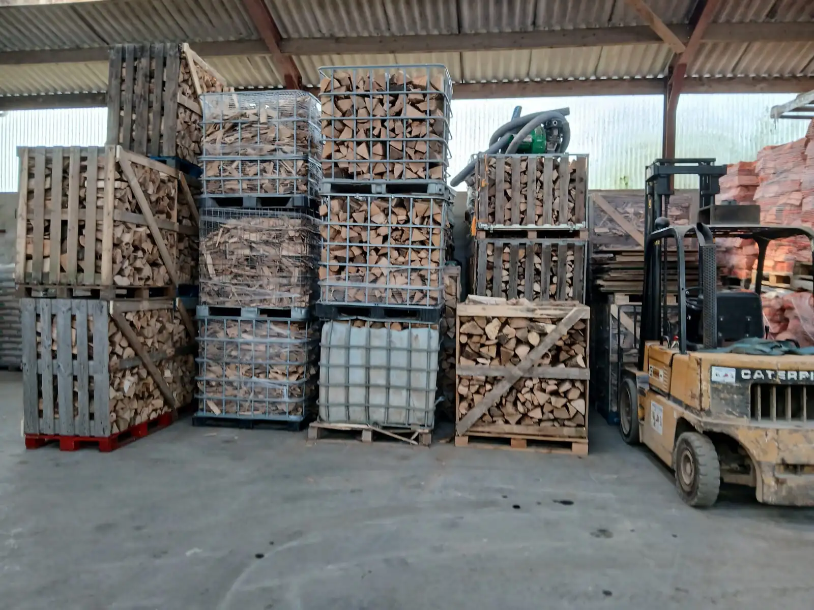 Sacs de bûches calibrées
